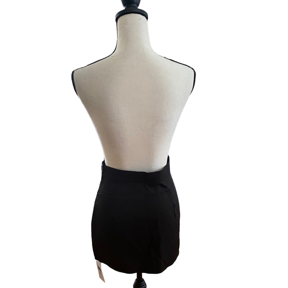 Oversized Double Button Blazer and Mini Skirt Set - Picture 5 of 5